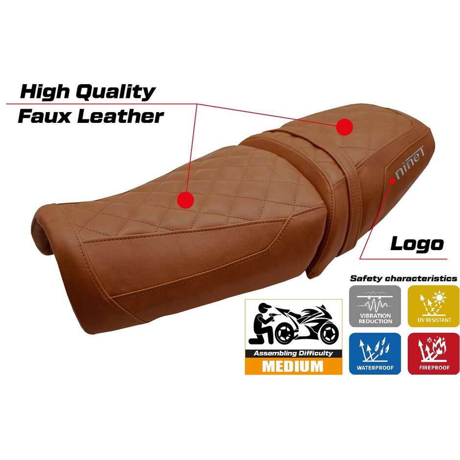 TPZ Italia Seat Cover Specific for BMW R12 NINE T 2025 Ninette Model