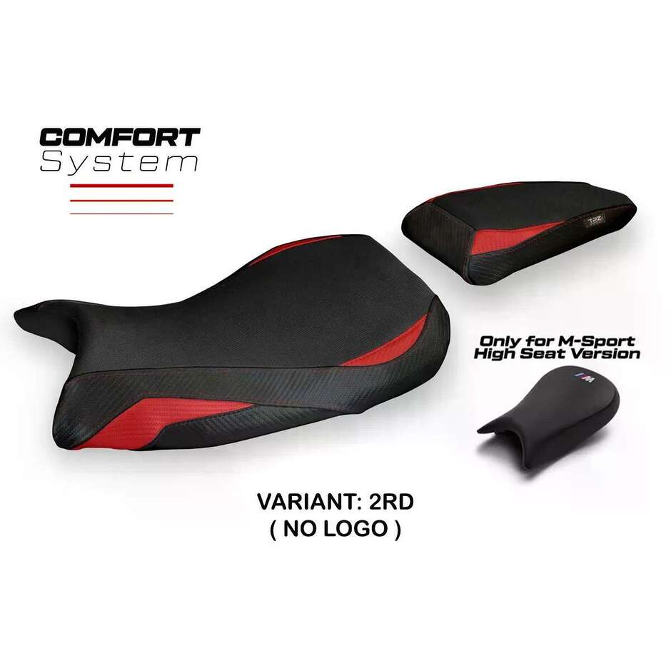 TPZ Italia Seat Cover Specific for BMW S 1000 R 20212025 Model Petra Comfort System