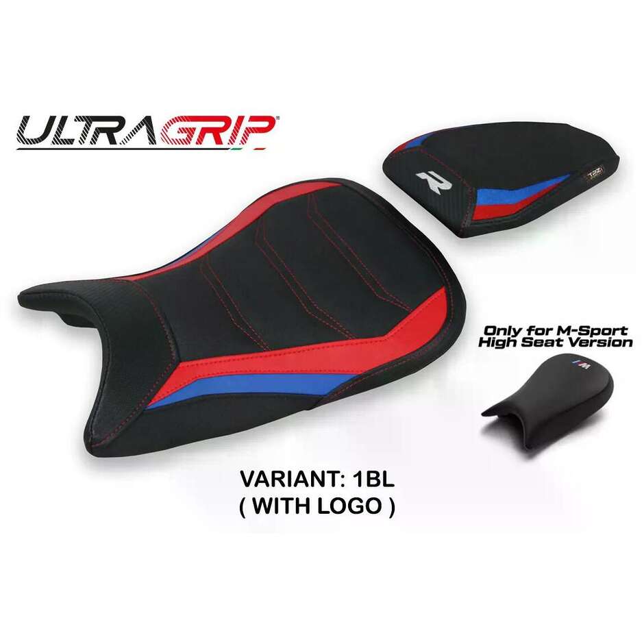 TPZ Italia Seat Cover Specific for BMW S 1000 R 20212025 Model Petra hp Ultragrip