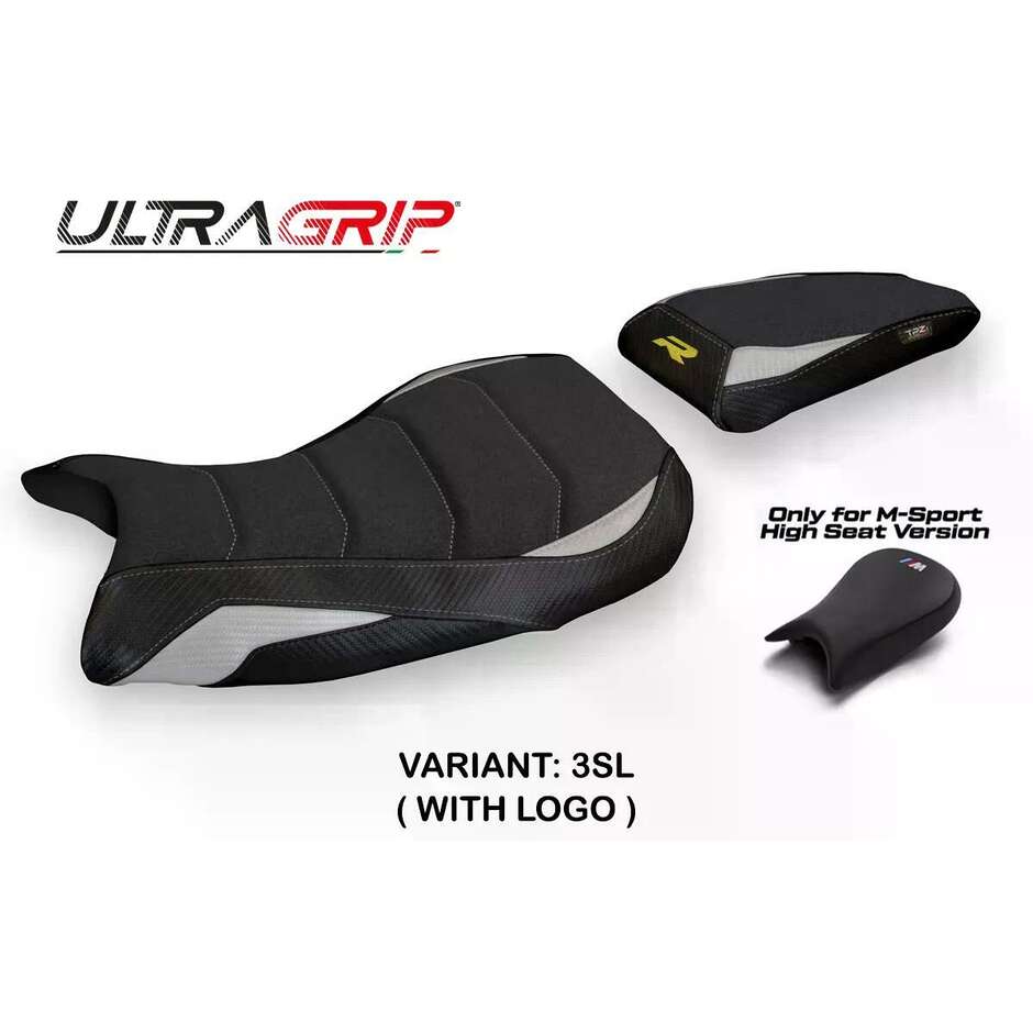 TPZ Italia Seat Cover Specific for BMW S 1000 R 20212025 Model Petra Ultragrip
