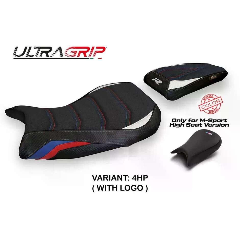 TPZ Italia Seat Cover Specific for BMW S 1000 R 20212025 Model Petra Ultragrip