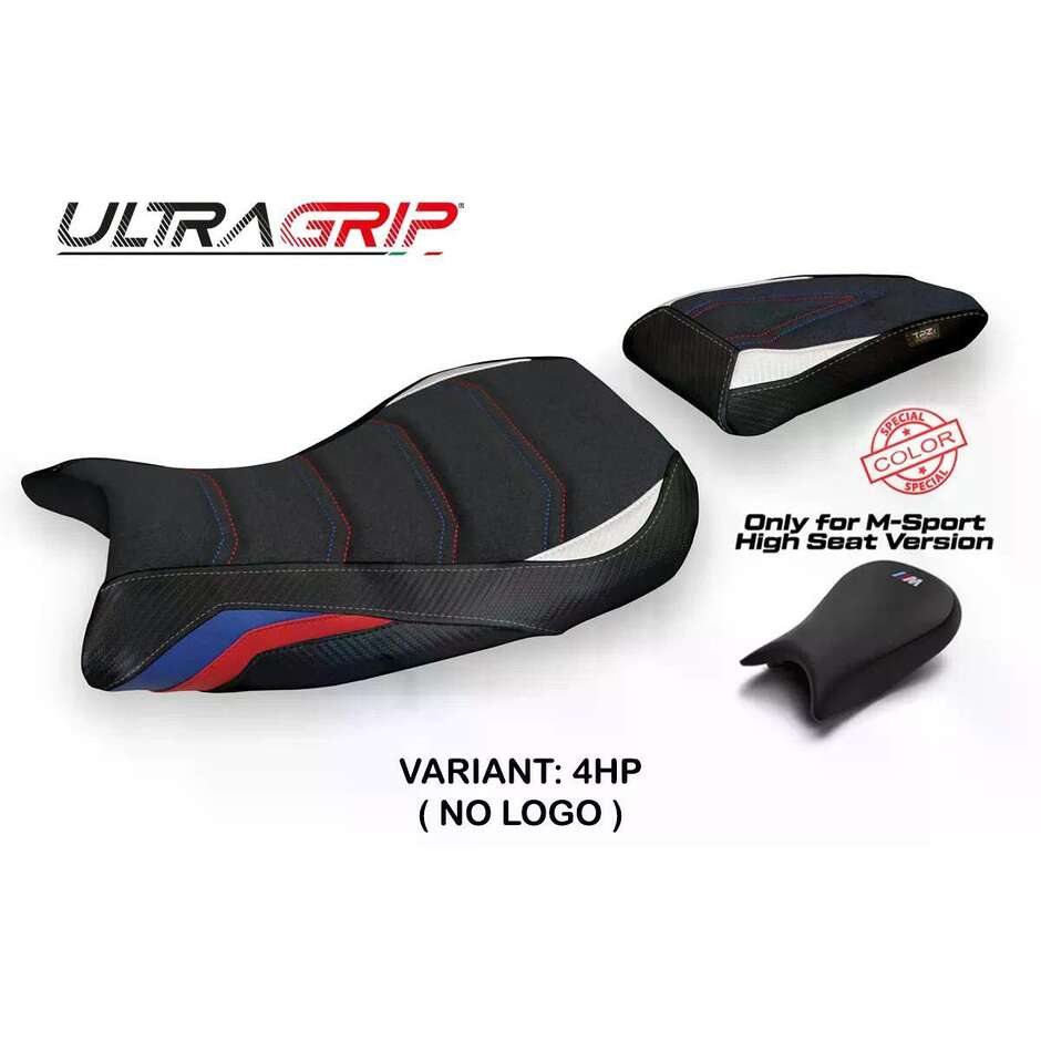 TPZ Italia Seat Cover Specific for BMW S 1000 R 20212025 Model Petra Ultragrip
