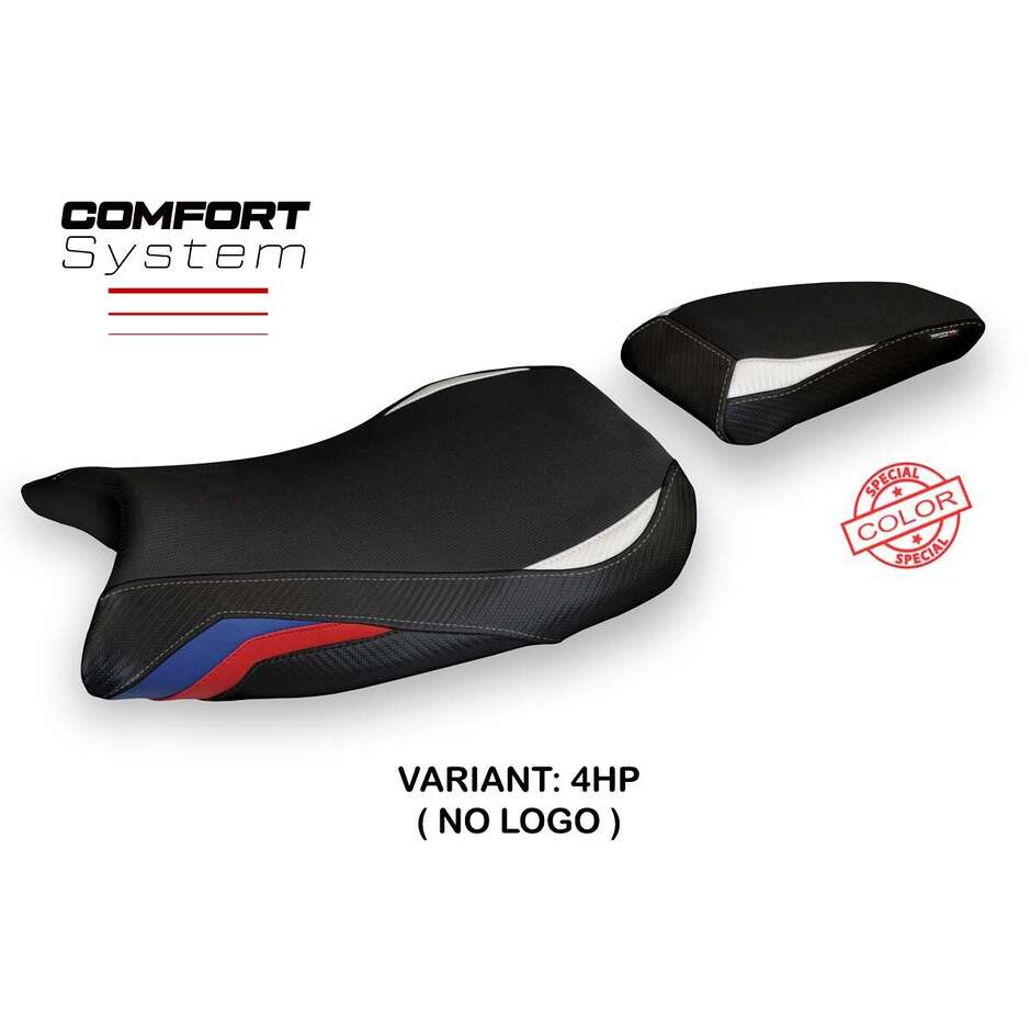 TPZ Italia Seat Cover Specific for BMW S 1000 RR 2019-2025 Model Deruta 1 Comfort System