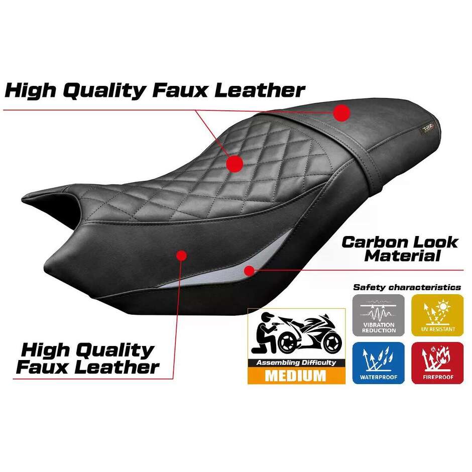 TPZ Italia Seat Cover Specific for CF Moto 700 CLX 20212025 Model Bafia