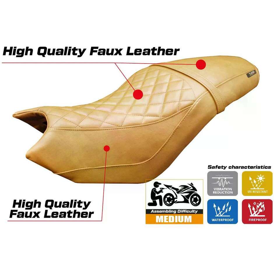 TPZ Italia Seat Cover Specific for CF Moto 700 CLX 20212025 Model Bafia