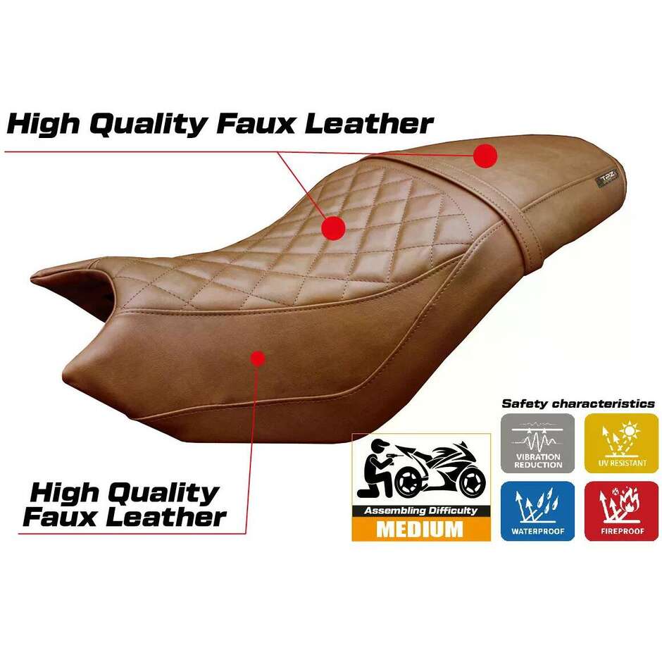 TPZ Italia Seat Cover Specific for CF Moto 700 CLX 20212025 Model Bafia