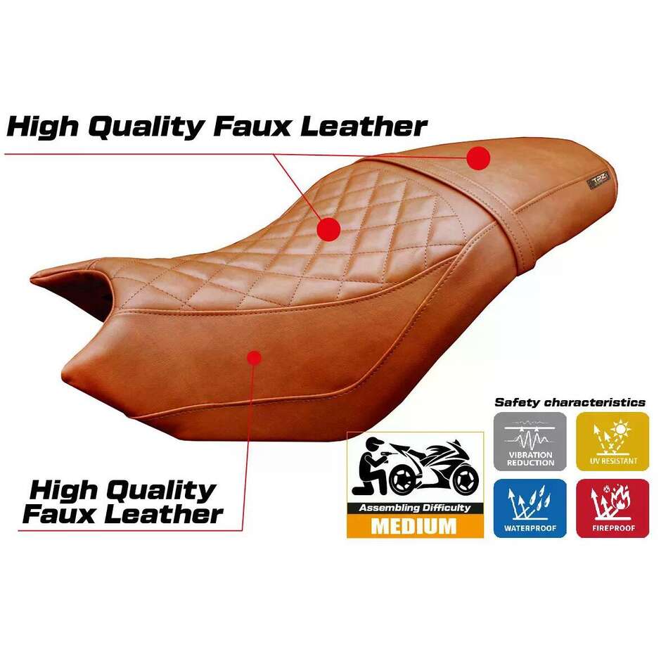 TPZ Italia Seat Cover Specific for CF Moto 700 CLX 20212025 Model Bafia