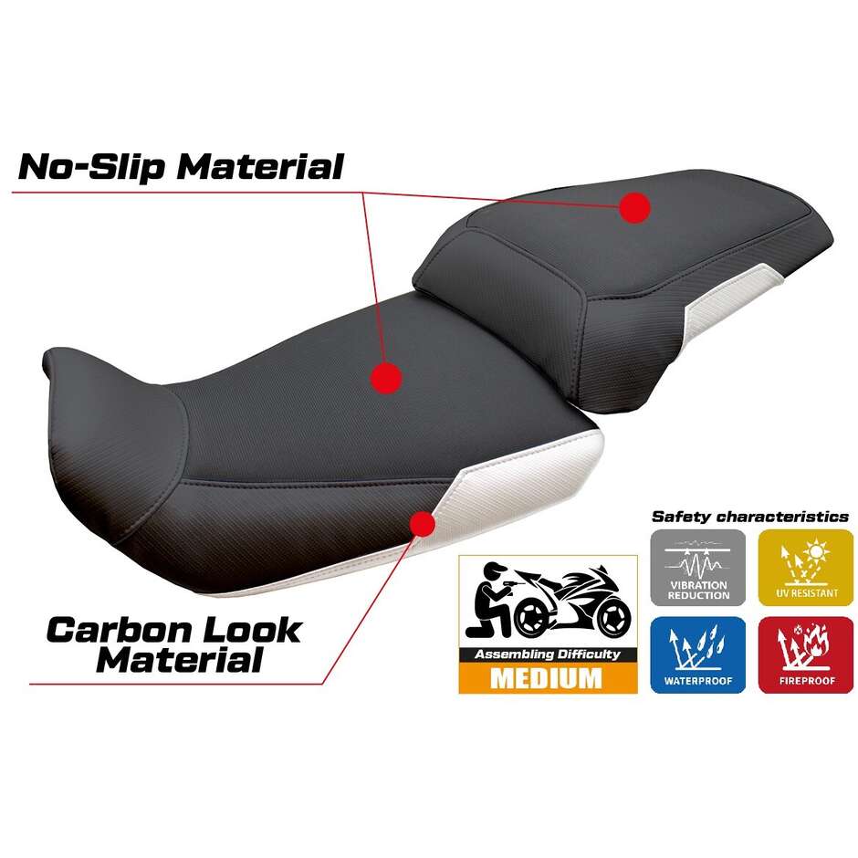 TPZ Italia Seat Cover Specific for CF Moto 800 MT Explorer 20222025 Model Fira