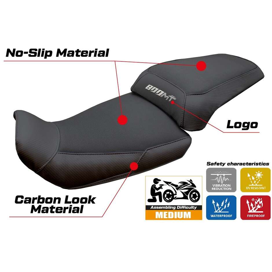 TPZ Italia Seat Cover Specific for CF Moto 800 MT Touring 20222025 Fira Model