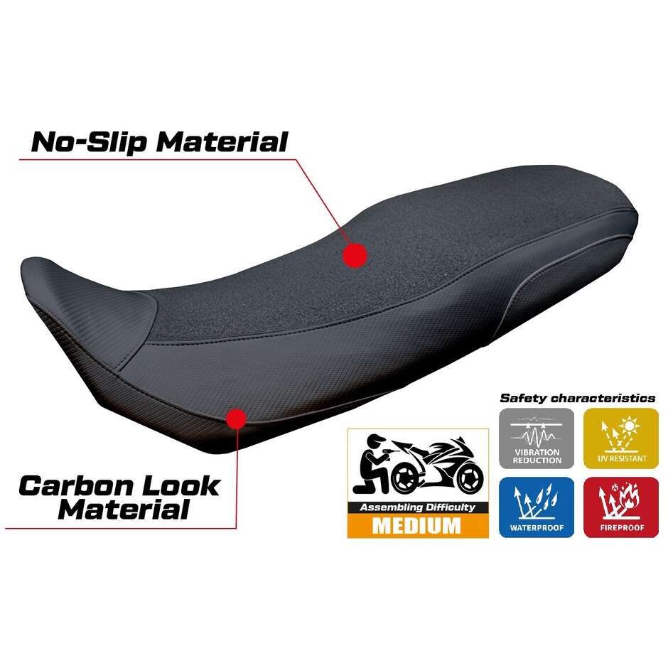 TPZ Italia Seat Cover Specific for CF Moto 800 MTX 2025 Model Poulx Ultragrip
