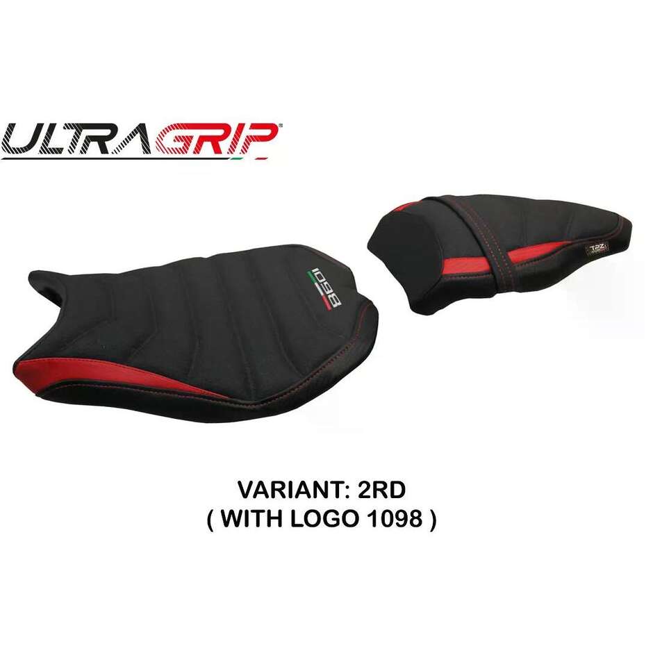TPZ Italia Seat Cover Specific for Ducati 848 / 1098 / 1198 2007 2013 Cervia Ultragrip Model