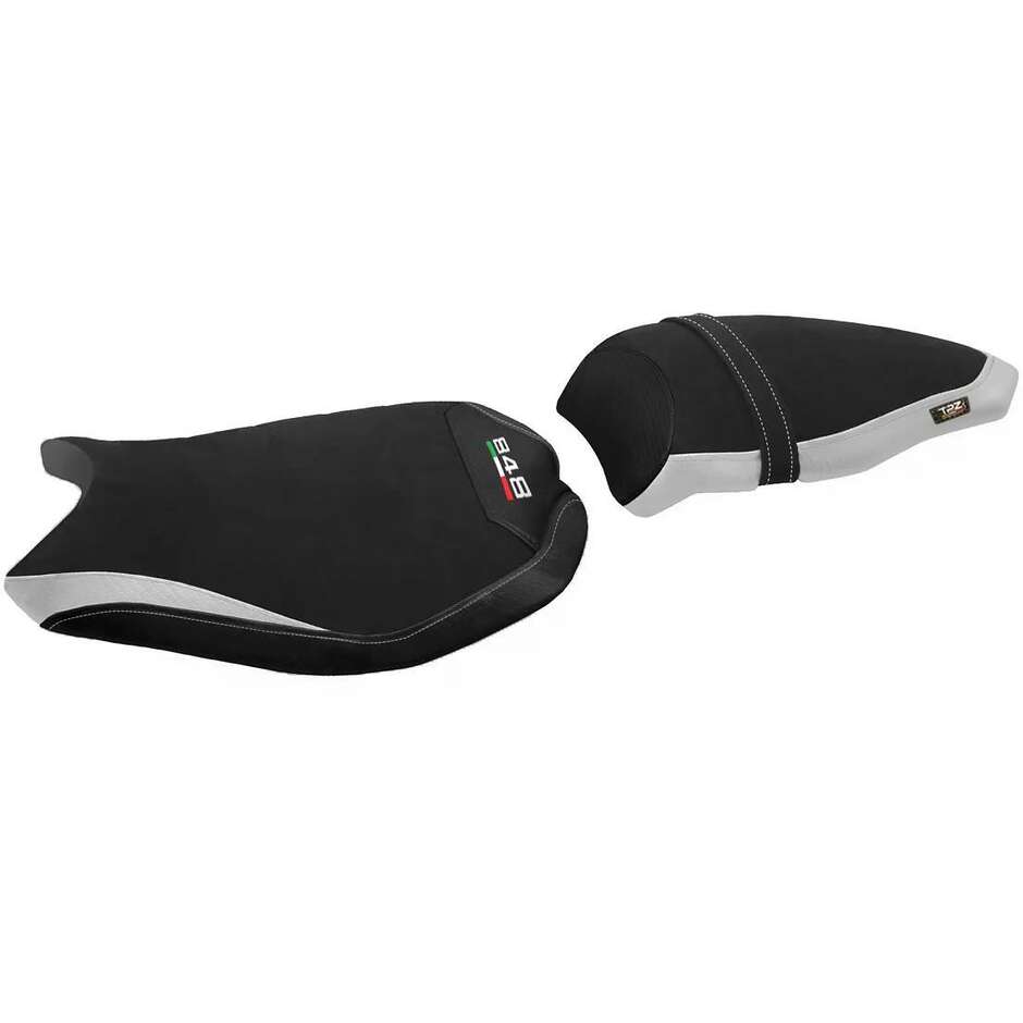 TPZ Italia Seat Cover Specific for Ducati 848 / 1098 / 1198 2007 2013 Model Cervia Velvet Comfort System