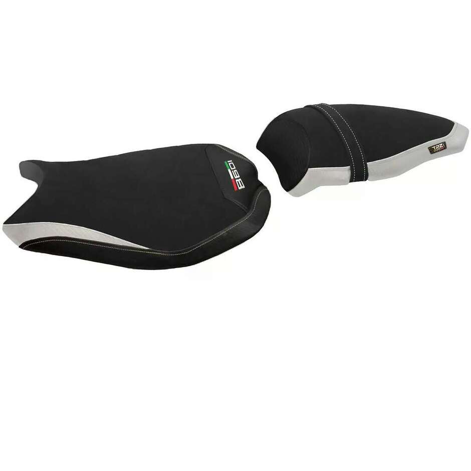 TPZ Italia Seat Cover Specific for Ducati 848 / 1098 / 1198 2007 2013 Model Cervia Velvet Comfort System
