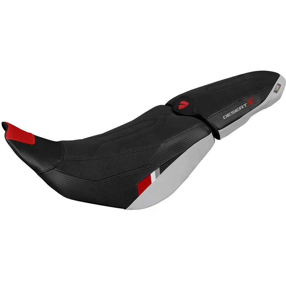 TPZ Italia Seat Cover Specific for Ducati DesertX 20222025 Model Thar Ultragrip Comfort System