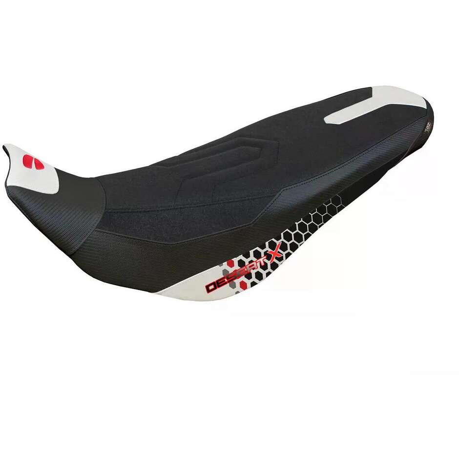 TPZ Italia Seat Cover Specific for Ducati DesertX Rally 20222025 Model Eriba Special Color Ultragrip
