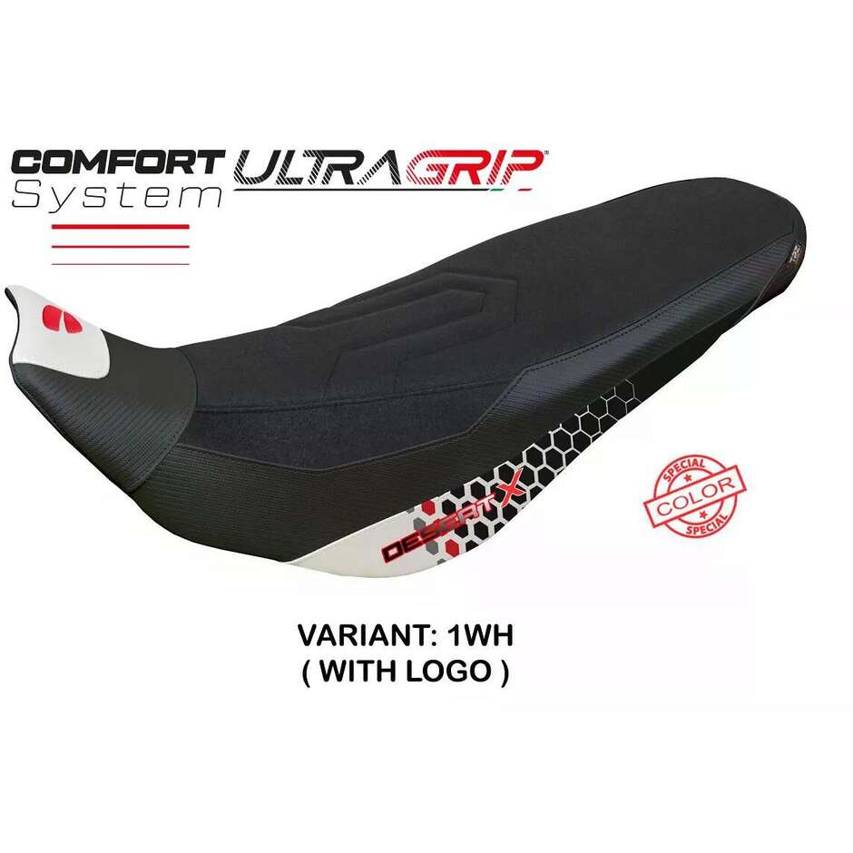TPZ Italia Seat Cover Specific for Ducati DesertX Rally 20222025 Model Keren Special Color Ultragrip Comfort System