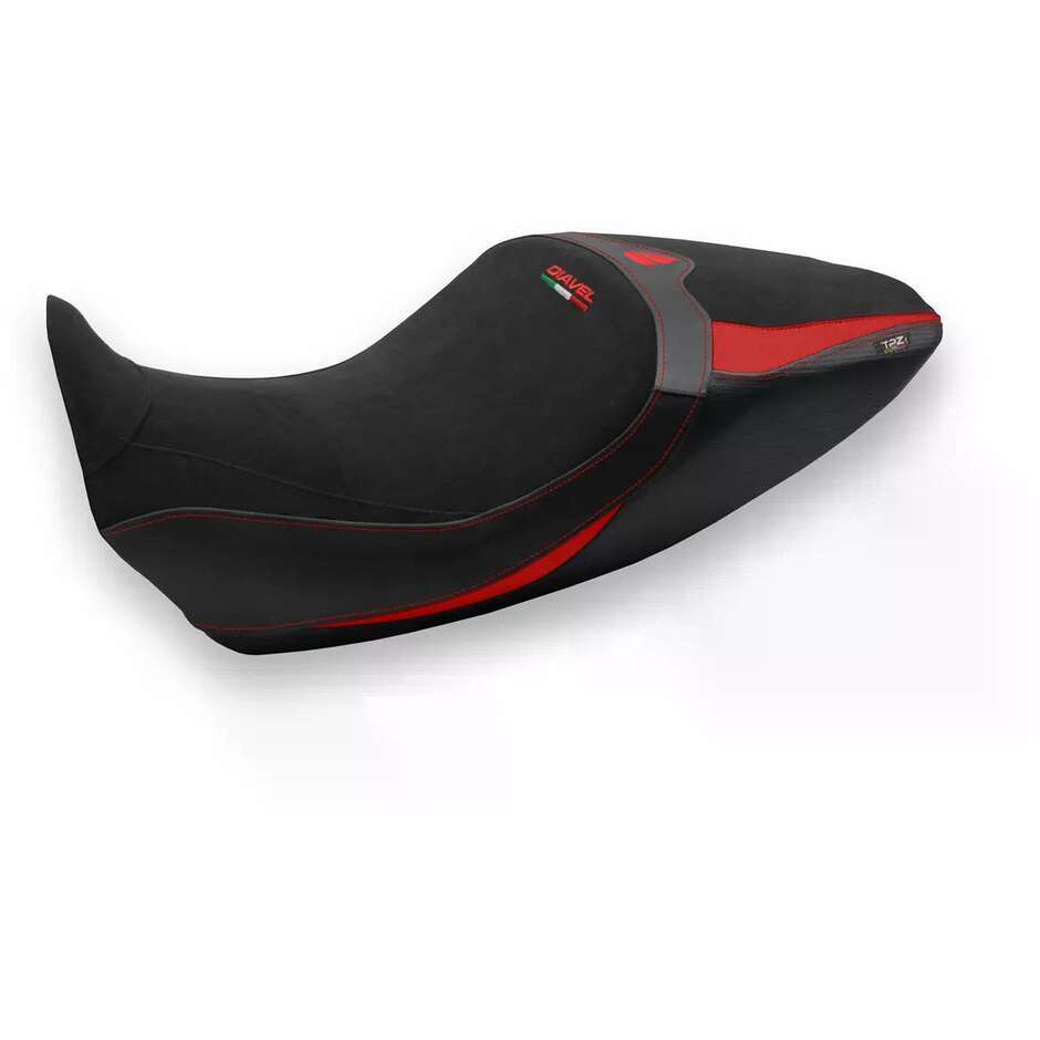 TPZ Italia Seat Cover Specific for Ducati Diavel 1260 2019 2022 Model Saranda 1 Velvet Comfort System