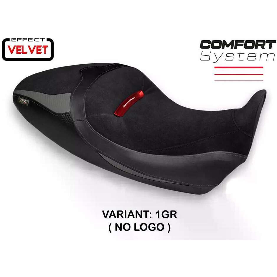 TPZ Italia Seat Cover Specific for Ducati Diavel 1260 S 2019 2022 Model Costanza 1 Velvet Comfort System