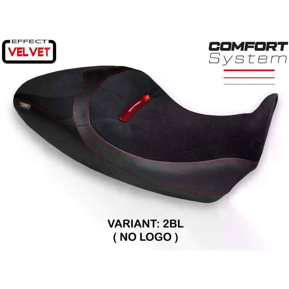 TPZ Italia Seat Cover Specific for Ducati Diavel 1260 S 2019 2022 Model Costanza 1 Velvet Comfort System