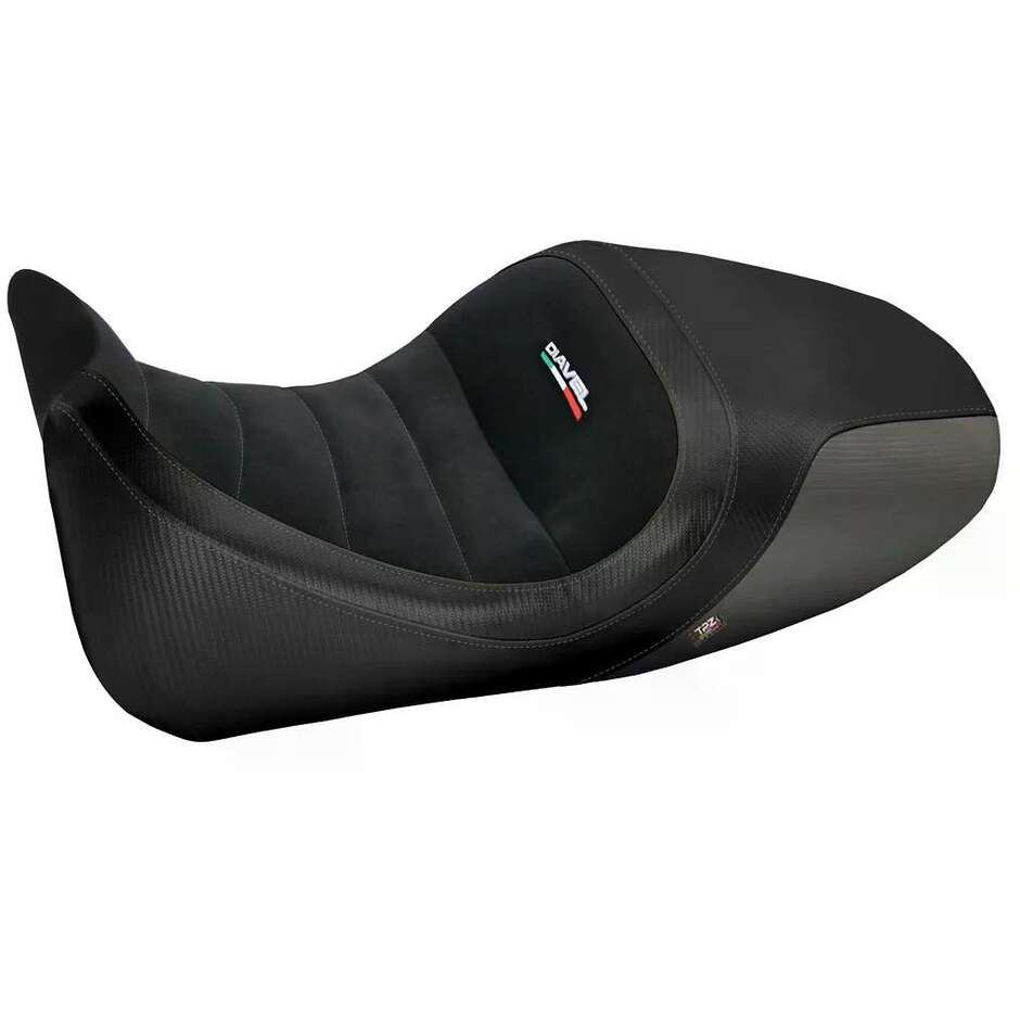 TPZ Italia Seat Cover Specific for Ducati Diavel 2014 2018 Model Imola 1 Velvet Comfort System