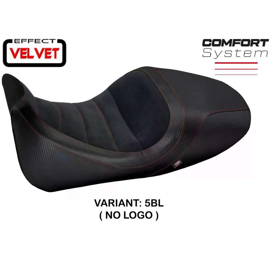 TPZ Italia Seat Cover Specific for Ducati Diavel 2014 2018 Model Imola 1 Velvet Comfort System