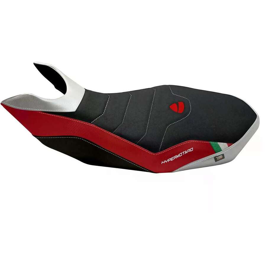 TPZ Italia Seat Cover Specific for Ducati Hypermotard 796 / 1100 / 1100 EVO 2007 2012 Model Medea 2 Comfort System