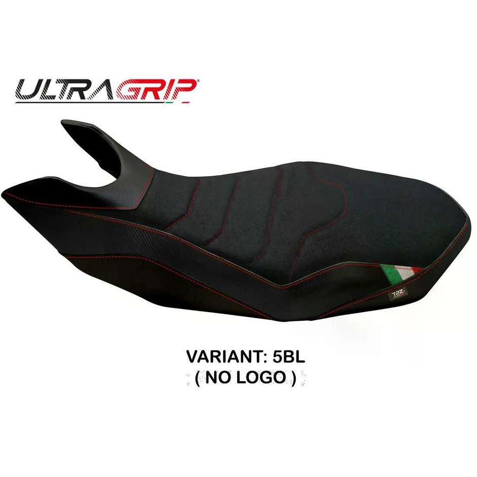 TPZ Italia Seat Cover Specific for Ducati Hypermotard 796 / 1100 / 1100 EVO 2007 2012 Model Ribe 2 Ultragrip