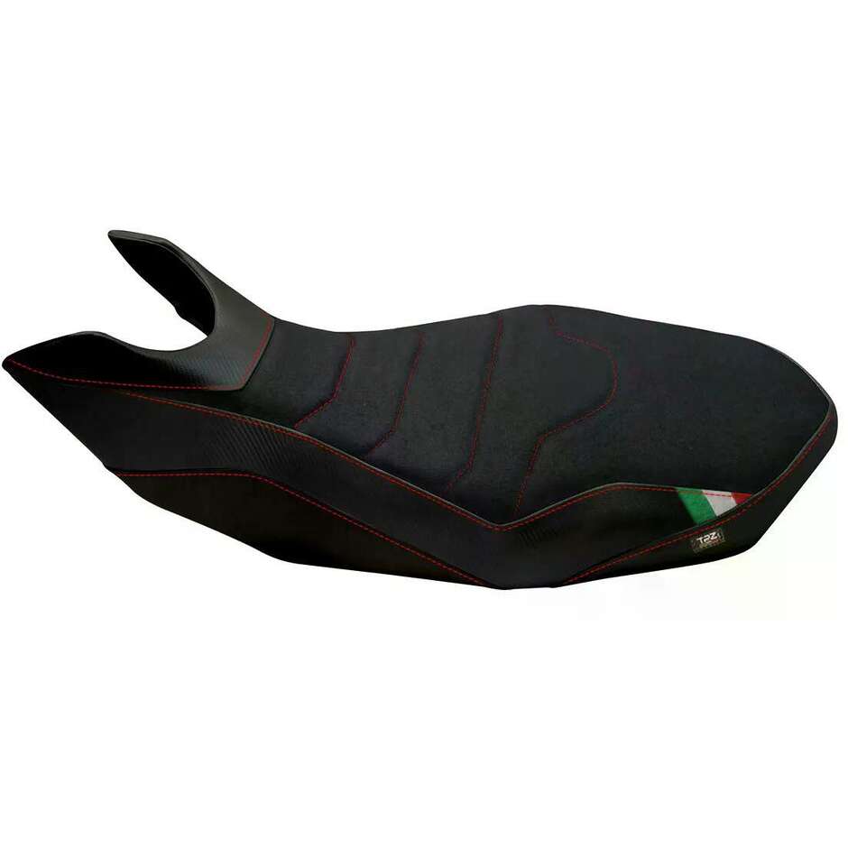 TPZ Italia Seat Cover Specific for Ducati Hypermotard 796 / 1100 / 1100 EVO 2007 2012 Model Ribe 2 Ultragrip