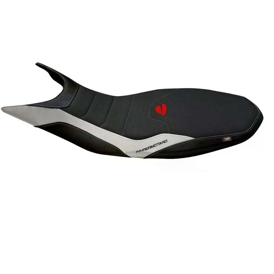 TPZ Italia Seat Cover Specific for Ducati Hypermotard 821 / 939 2013 2018 Model Megara 1 Ultragrip