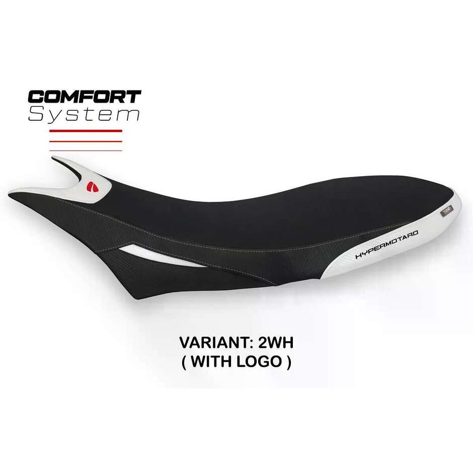 TPZ Italia Seat Cover Specific for Ducati Hypermotard 950 2019-2025 Model Orlando 1 Comfort System