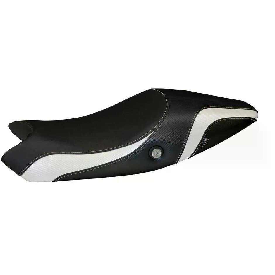TPZ Italia Seat Cover Specific for Ducati Monster 1100 EVO 2009 2013 Model Logos Carbon Colat