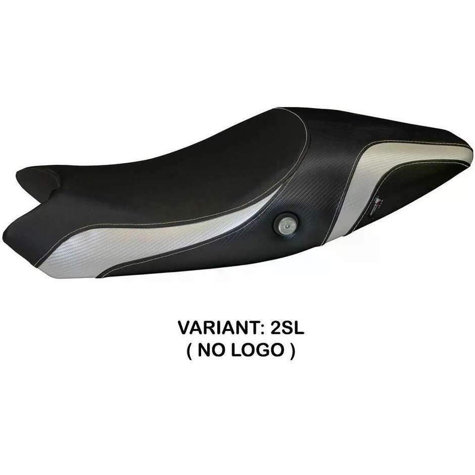TPZ Italia Seat Cover Specific for Ducati Monster 1100 EVO 2009 2013 Model Logos Carbon Colat