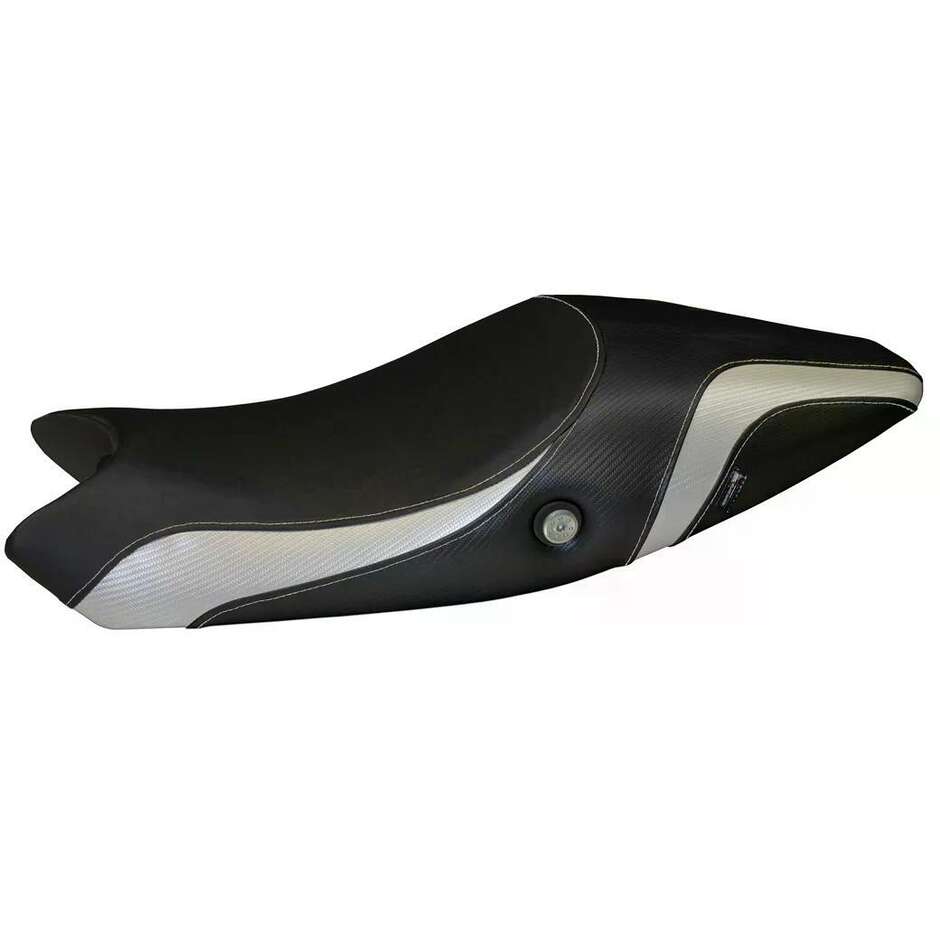 TPZ Italia Seat Cover Specific for Ducati Monster 1100 EVO 2009 2013 Model Logos Carbon Colat