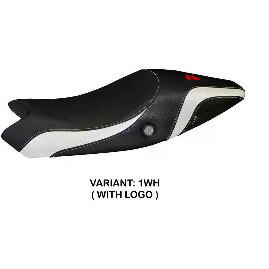 TPZ Italia Seat Cover Specific for Ducati Monster 696 / 796 2008 2014 Model Logos Carbon Colat