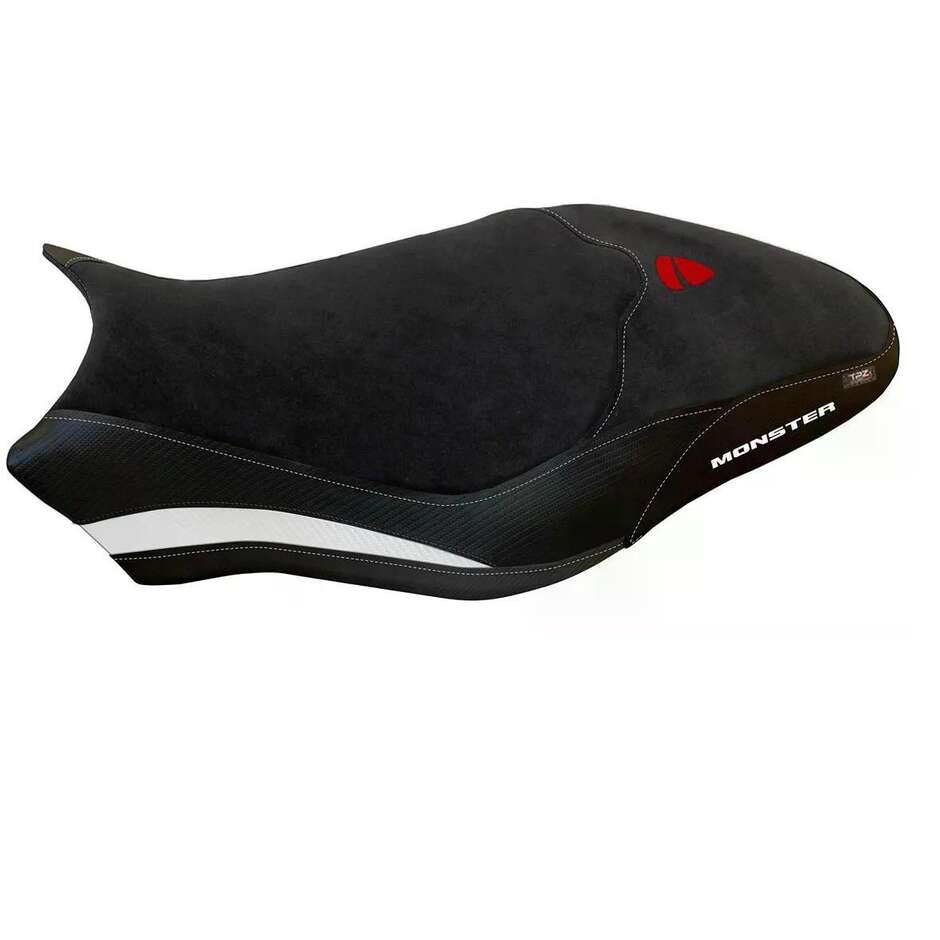 TPZ Italia Seat Cover Specific for Ducati Monster 797 2017 2020 Model Ovada 2 Velvet Comfort System