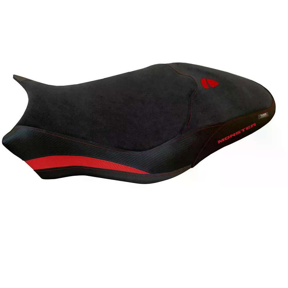 TPZ Italia Seat Cover Specific for Ducati Monster 797 2017 2020 Model Ovada 2 Velvet Comfort System