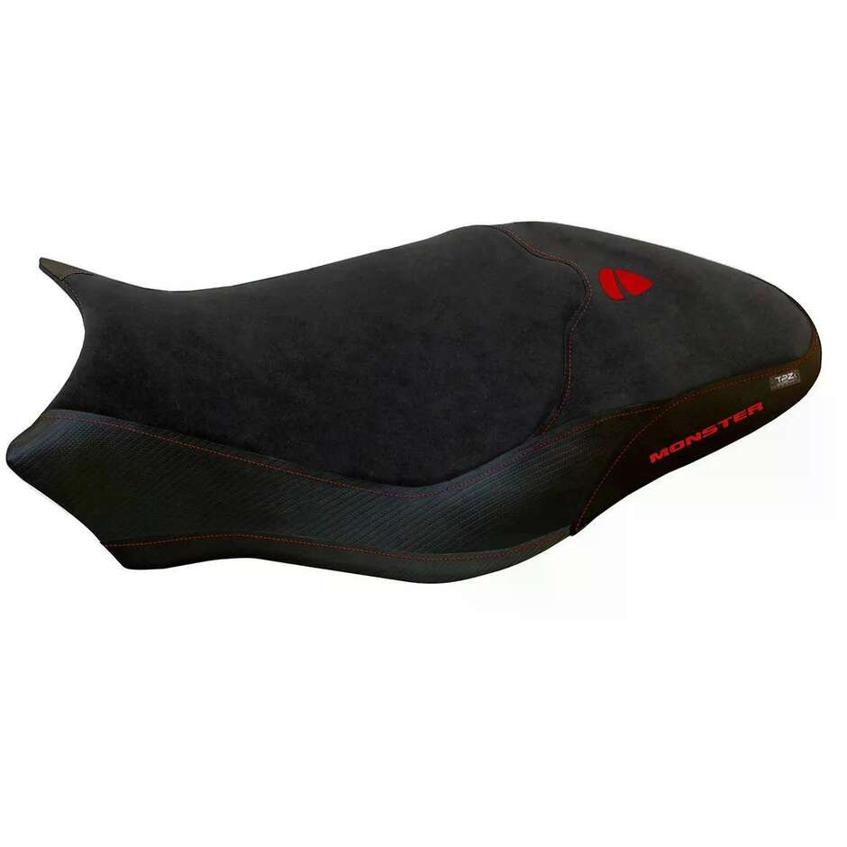 TPZ Italia Seat Cover Specific for Ducati Monster 797 2017 2020 Model Ovada 2 Velvet Comfort System