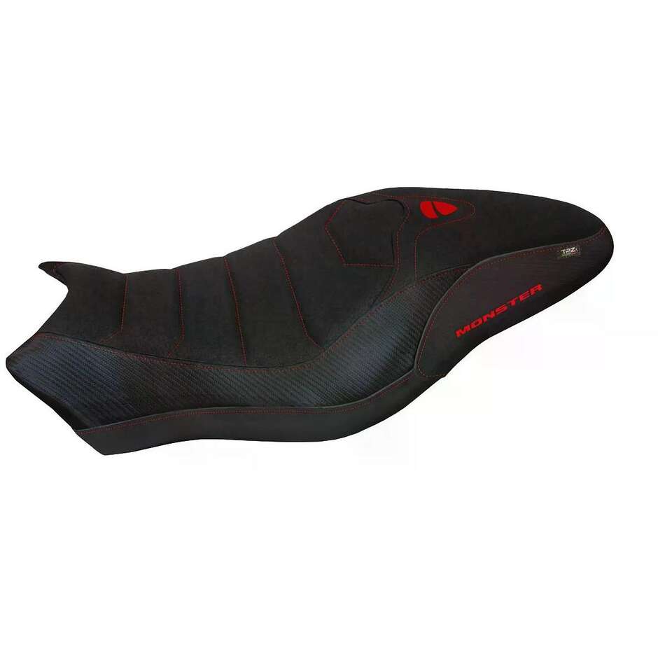 TPZ Italia Seat Cover Specific for Ducati Monster 797 2017 2020 Model Piombino 2 Ultragrip