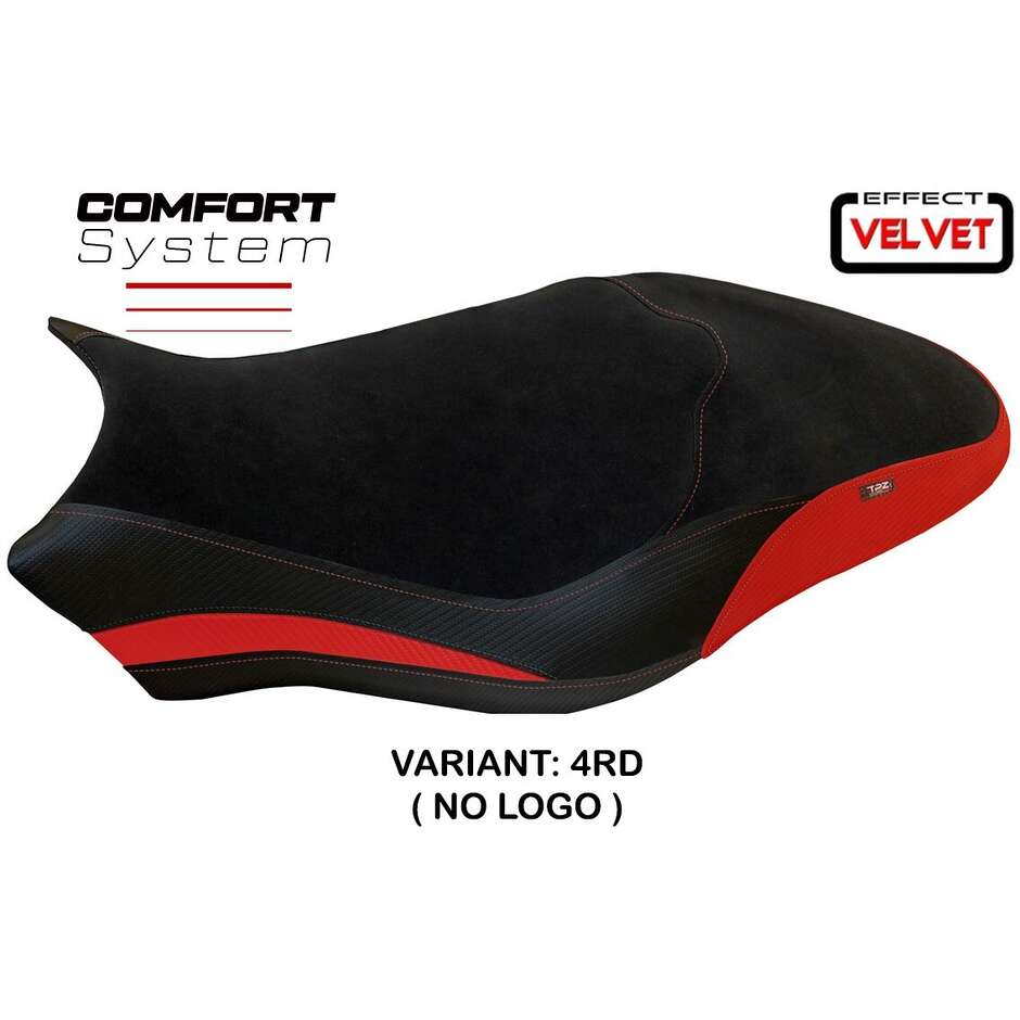 TPZ Italia Seat Cover Specific for Ducati Monster 821 / 1200 2017 2020 Model Ovada 1 Velvet Comfort System