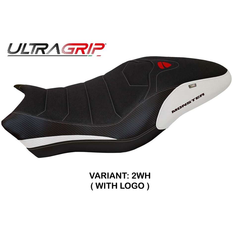 TPZ Italia Seat Cover Specific for Ducati Monster 821 / 1200 2017 2020 Model Piombino 1 Ultragrip