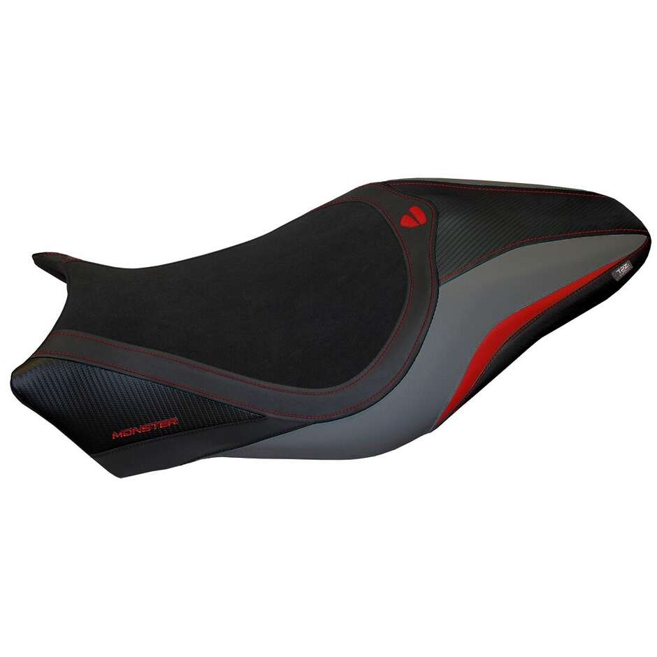 TPZ Italia Seat Cover Specific for Ducati Monster 821 / 1200 2017 2020 Model Valencia Velvet