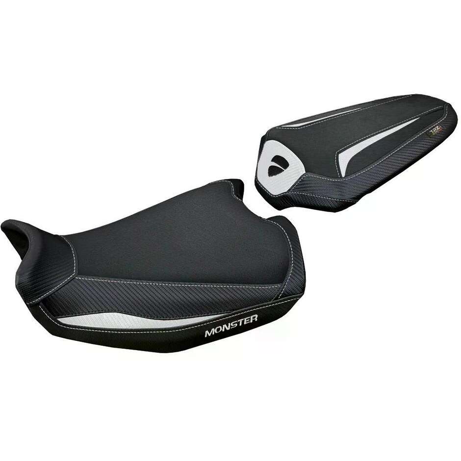 TPZ Italia Seat Cover Specific for Ducati Monster 937950 20212025 Linosa Comfort System Model