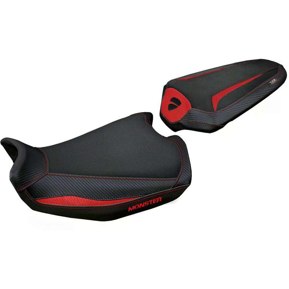 TPZ Italia Seat Cover Specific for Ducati Monster 937950 20212025 Linosa Comfort System Model