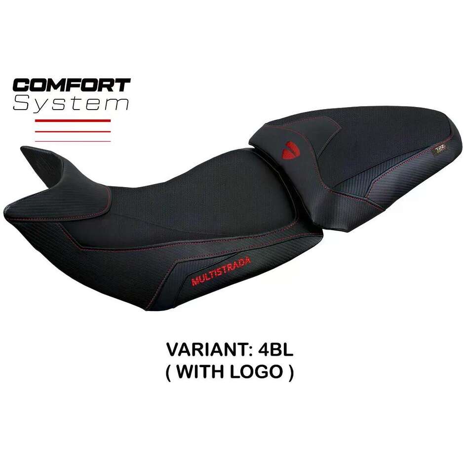 TPZ Italia Seat Cover Specific for Ducati Multistrada 1200 / 1260 2015 2020 Model Jazan Comfort System