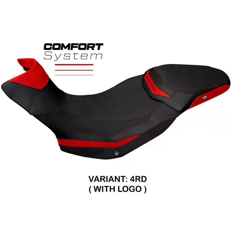 TPZ Italia Seat Cover Specific for Ducati Multistrada 1200 / 1260 Enduro 2016 2021 Model Sona 1 Comfort System