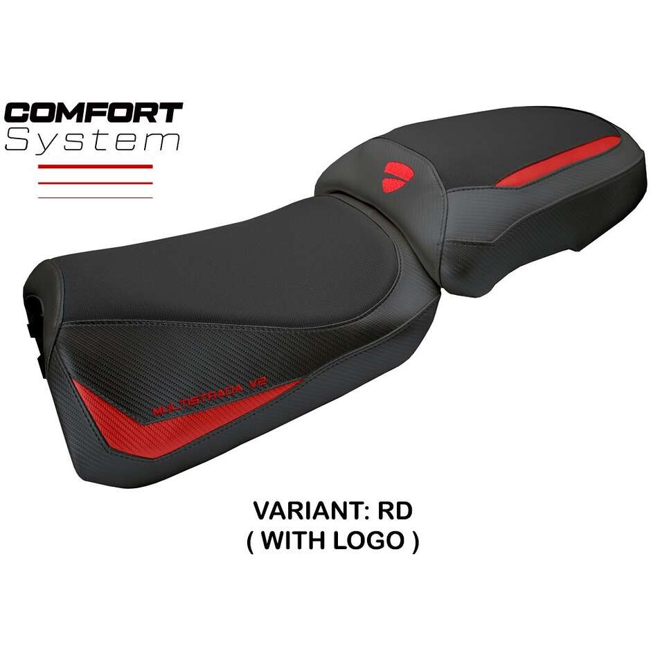 TPZ Italia Seat Cover Specific for Ducati Multistrada V2 2025 Model Aura Comfort System