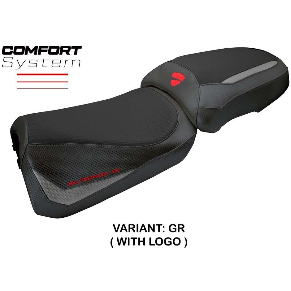 TPZ Italia Seat Cover Specific for Ducati Multistrada V2 2025 Model Aura Comfort System