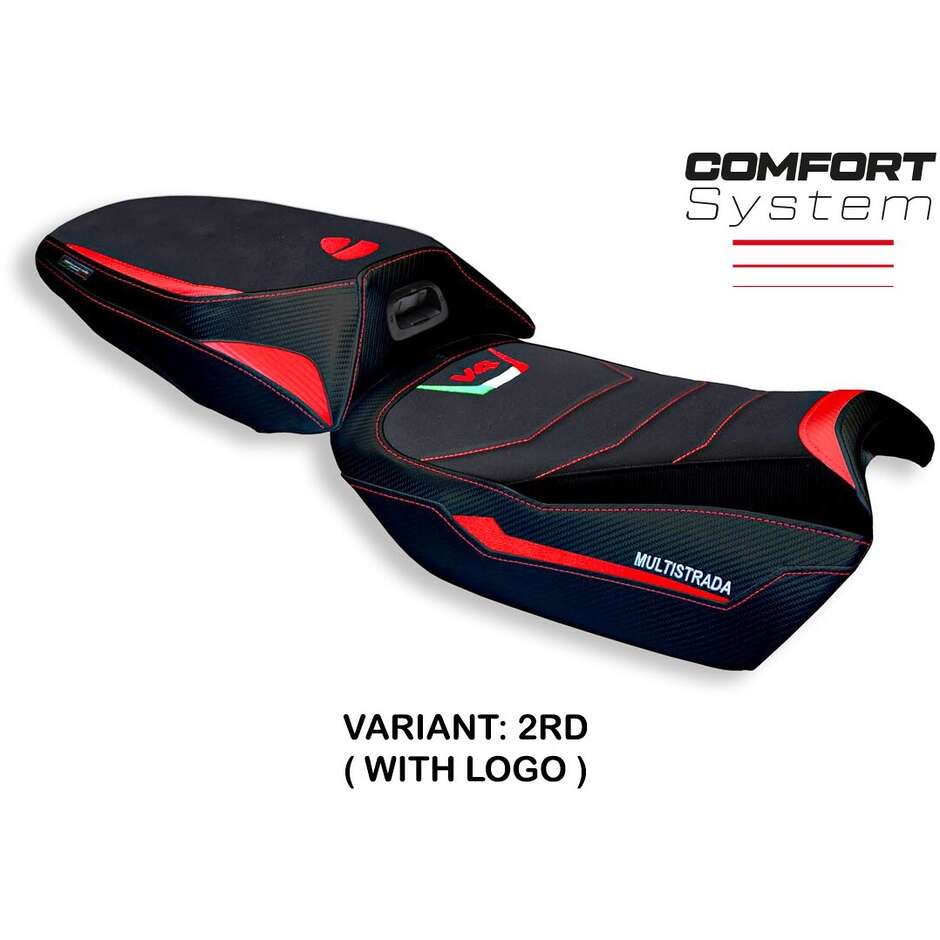 TPZ Italia Seat Cover Specific for Ducati Multistrada V4 20212025 Model Rosita Comfort System