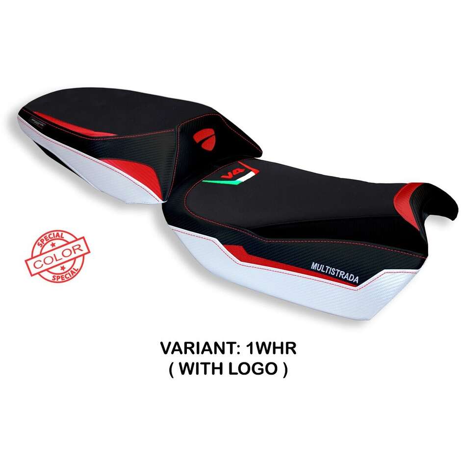 TPZ Italia Seat Cover Specific for Ducati Multistrada V4 20212025 Model Tokat Special Color