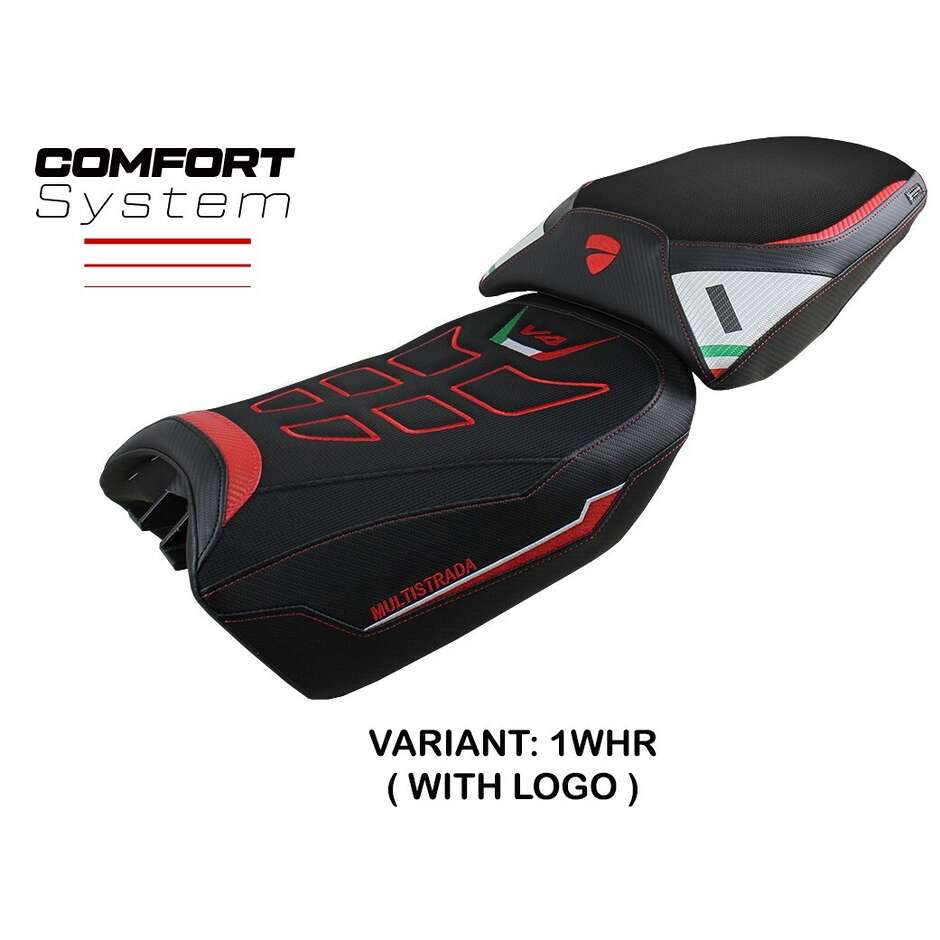 TPZ Italia Seat Cover Specific for Ducati Multistrada V4 20222025 Model Safi Comfort System